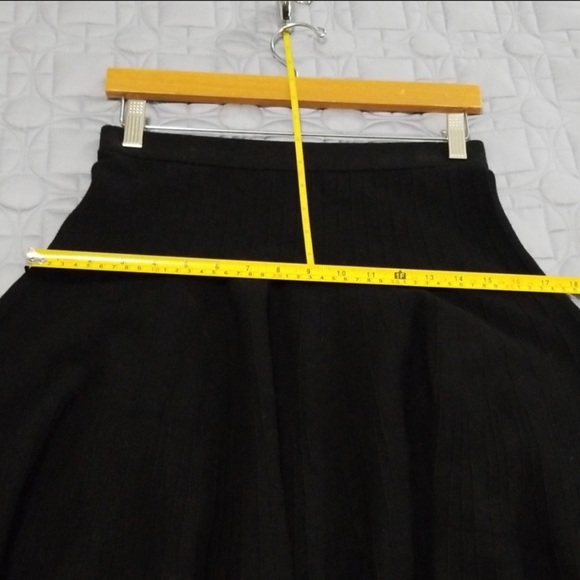 Philosophy Black Knit Skater Skirt - Picture 7 of 8